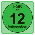 Altersfreigabelogo für Medien in Deutschland von de:Freiwillige Selbstkontrolle der Filmwirtschaft seit Dezember 2008 ab 12