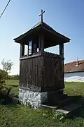 Hölzerner Glockenturm
