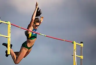 Fabiana Murer erreichte den geteilten Platz&nbsp;sechs