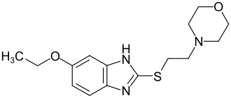 Strukturformel von Fabomotizol