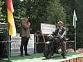 Fahrzeugpräsentation zur 7. Gedenkfahrt 2017