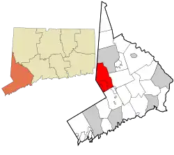 Lage von Ridgefield