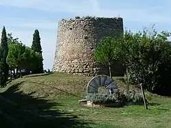 Reste der ehemaligen Windmühle