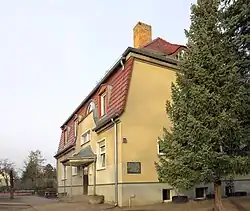 In diesem Haus in der heutigen Feuerbachstr. wohnte die Familie. Foto Januar 2025