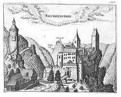 Schloss Falkenstein (heute Ruine)