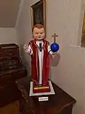 Bornkinnel aus der alten Falkensteiner Kirche im Heimatmuseum Falkenstein/Vogtl.