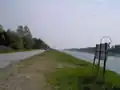 Der Kanal an der Kämpingebukt