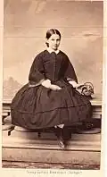 Fanny Vischer-Roser, Tochter von Carl Vischer und seiner Ehefrau Mathilde Marie Renner, Adoptivtochter von Arthur und Emilie Conradi