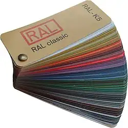 RAL-Farbfächer
