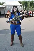 FaRK 2019 – Teilnehmerin im Fallout 76 Cosplay