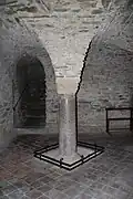 Rote Granitsäule