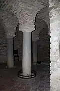 Säulen in der Krypta