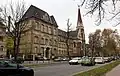 Fasori Evangélikus Gimnázium mit evangelischer Kirche