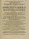 Von Mangold betreute Dissertation J.W. Fausts