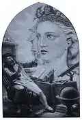 Ludwig G. C. Nauwerck: Faust mit Erdgeist, 1810