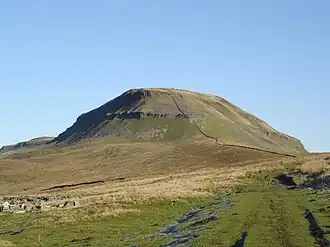 Pen-y-ghent von Süden gesehen