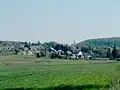 Blick auf Felsőcsatár