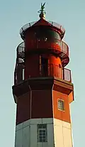 Spitze des Flügger Leuchtturms