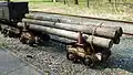Drehschemelwagen für Holztransport