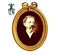 Felice Tribolati (1834–1898), zweiter Vizepräsident des „Annuario della nobiltà italiana“ von 1882 bis 1898.