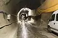 Rettungs- und Servicestollen des Autobahntunnels Mont Terri (A16)
