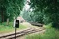 Betriebsgelände der Waldbahn Felsőtárkány