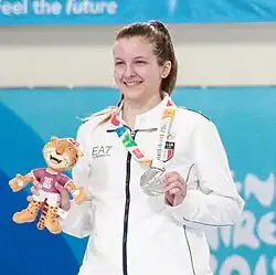 Martina Favaretto bei den Olympischen Jugend-Sommerspielen 2018
