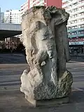 Der Entfesselte (1989) auf dem Anton-Saefkow-Platz im Berliner Ortsteil Fennpfuhl