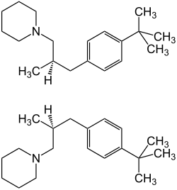 Strukturformel von Fenpropidin