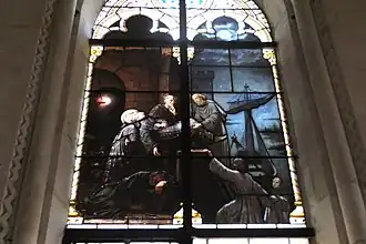 Fenster mit der Entfernung der Leiche des hl. Martin