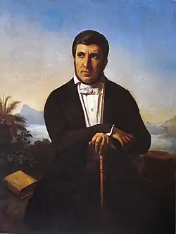 Porträt des Manuel de Araújo Porto-alegre (1848)