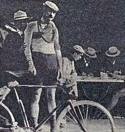 Fernand Vast beim Paris–Troyes 1903