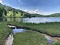 Ferchensee mit Blick vom Südende Richtung Nordwesten (Elmau)