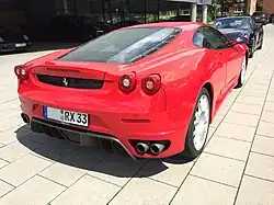 F430 Heckansicht