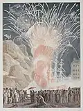 Feu d’artifice pour les fêtes du sacre et du couronnement, 1804