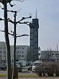 Feuerwehrübungsturm an der Feuerwache Schwetzingen