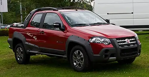 Fiat Strada Doppelkabine ohne Extratür