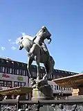 Folke Filbyter Statue, Linköping