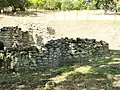 Die drei Ruinen der byzantinischen Kirchruine