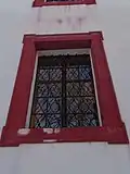 5. Fenster mit verkröpften oberen und unteren Ohren (Filialkirche St. Blasen)