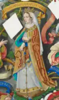 Philippa von Lancaster, Königin von Portugal, Enkelin von Isabel de Beaumont