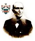Baron Filippo Bacile di Castiglione (1827–1911), erster Vizepräsident des „Annuario della nobiltà italiana“ von 1879 bis 1905.