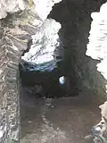 Blick ins Innere der erhaltenen Gewölbe