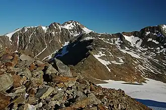 Fineilspitze von Südosten (Niederjochferner)
