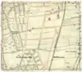Planung der Boschetsrieder Straße, Handzeichnung von Theodor Fischer 1899
