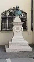 Büste im heutigen Bratislava