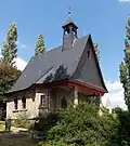 Kriegergedächtniskapelle in der „Flörsheimer Schweiz“, errichtet 1928