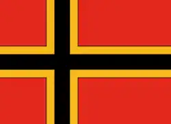 Vorschlag von Ernst Wirmer für die deutsche Flagge von 1948