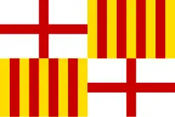 Wappen von Barcelona