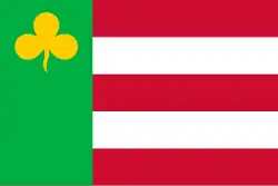 Flagge des Ortes Boarnsterhim